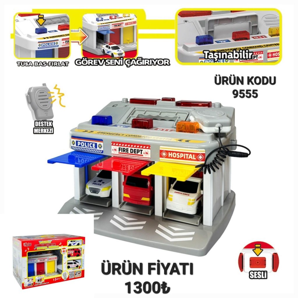 9555 KUT ISIKLI GARAJ SETİ