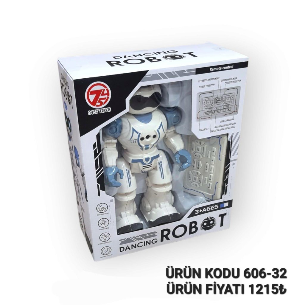 606-32 KUT. ŞARJLI UZ. KUM. ROBOT