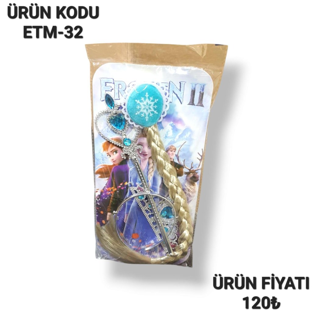 ETM-32 POŞ ELSA TAÇ VE SAÇ SETİ