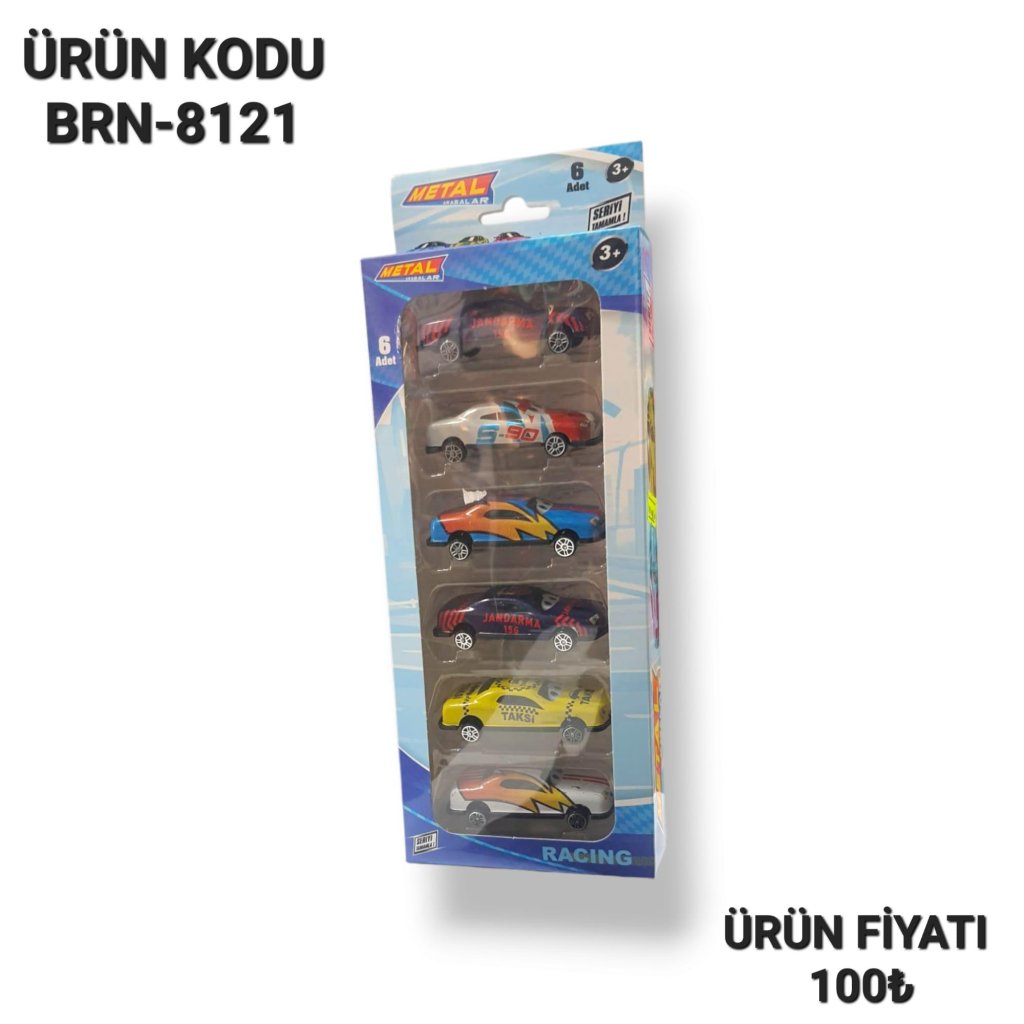 BRN-8121 6 LI METAL ARABA