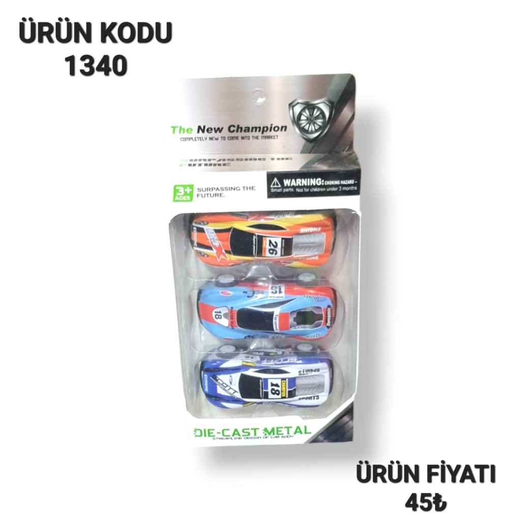 1340 METAL 3LÜ ARABA