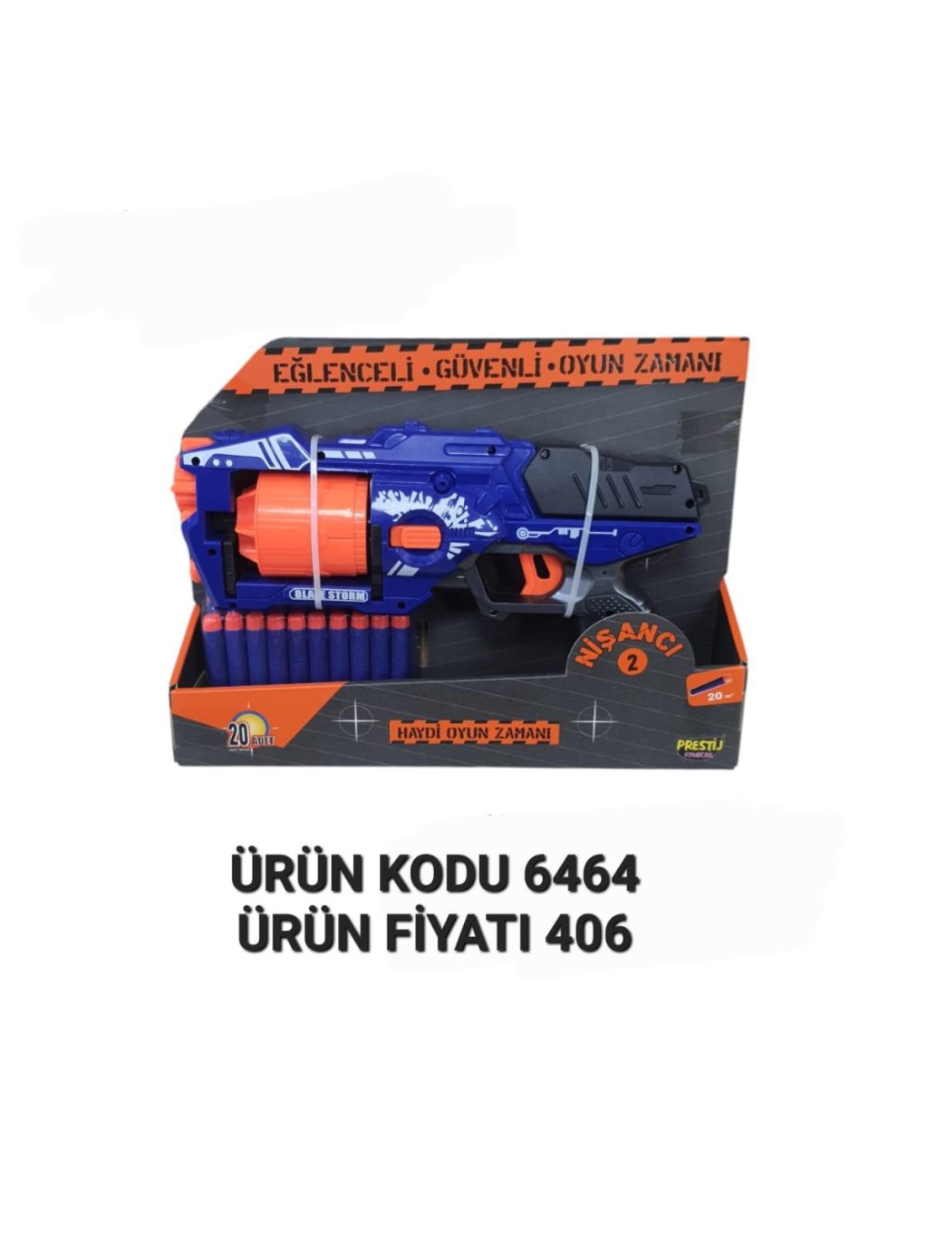 6464 KUTULU PİSTONLU NÖRF SİLAH
