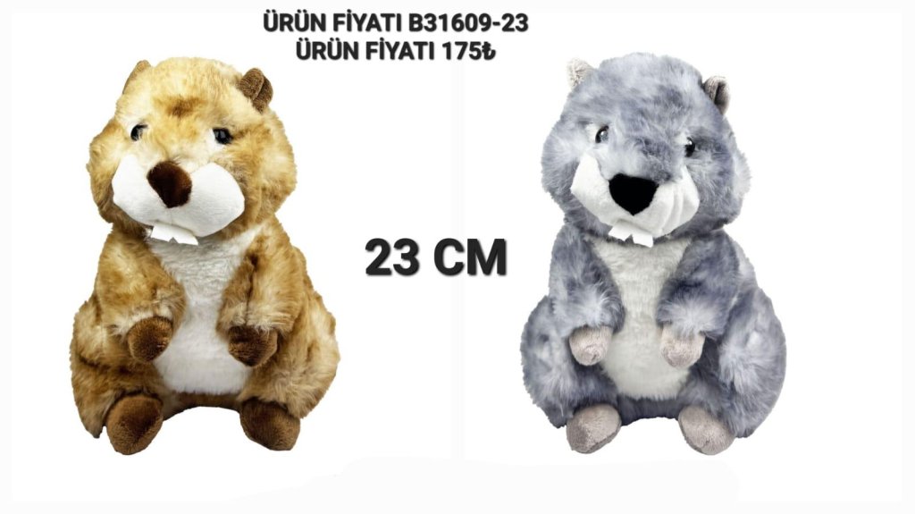 B31609-23 PELUŞ 23 CM OTURAN SİNCAP