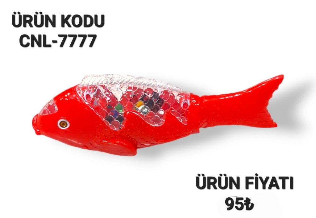 CNL-7777 POŞETTE PİLLİ YURUYEN BALIK