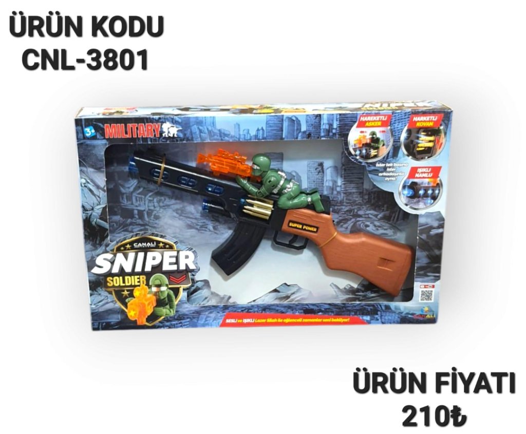 CNL-3801 KUT. SNIPER SOLDIER TÜFEK
