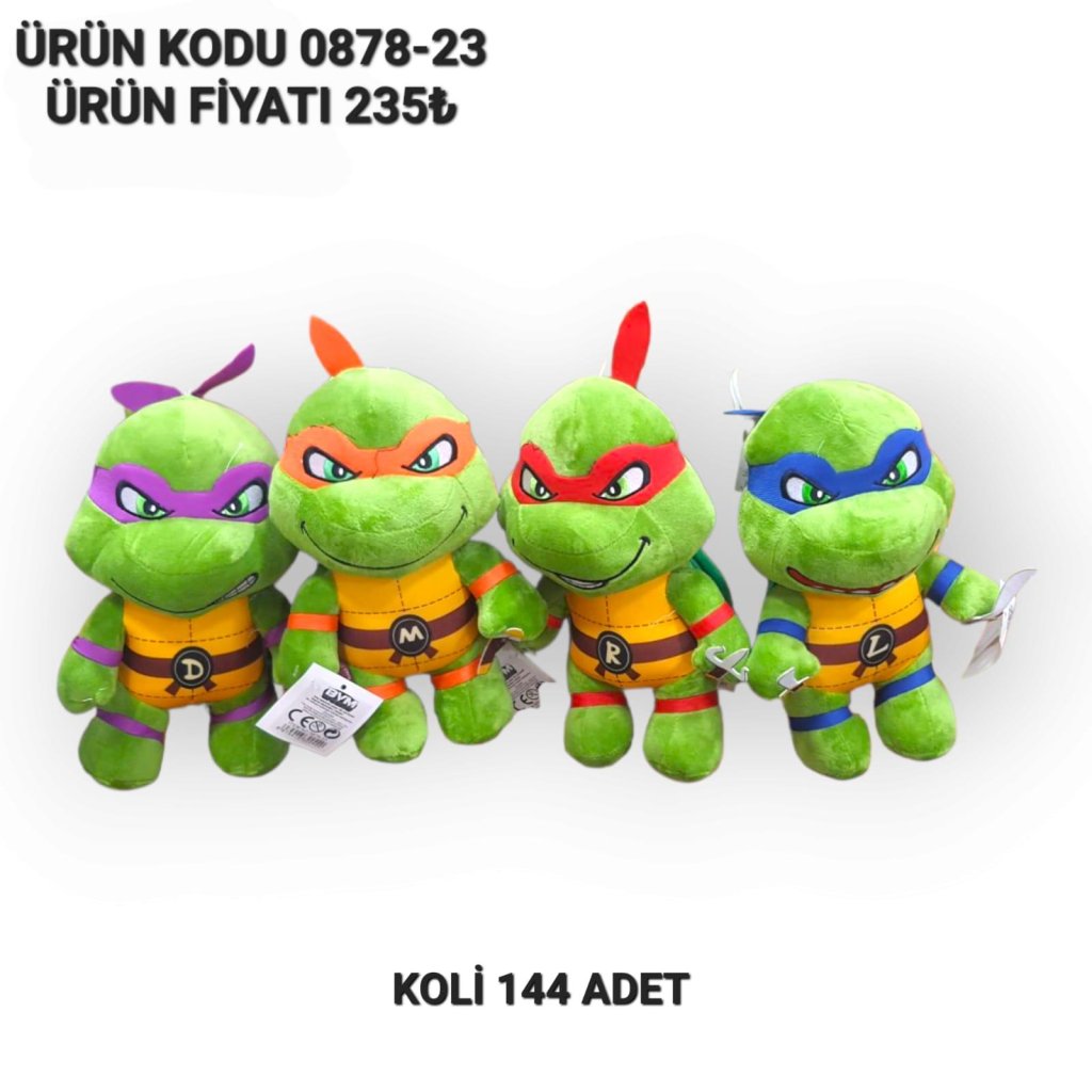 0878-23 PELUŞ NİNJA KAREKTER